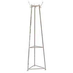 Adolf Loos Very Heavy Brass Coat Stand, Coat Rack, Re-Edition