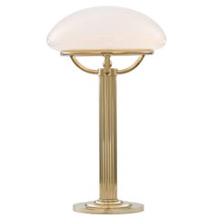 Adolf Loos Viena Secesionista, Lámpara de mesa Jugendstil de latón, Re edición