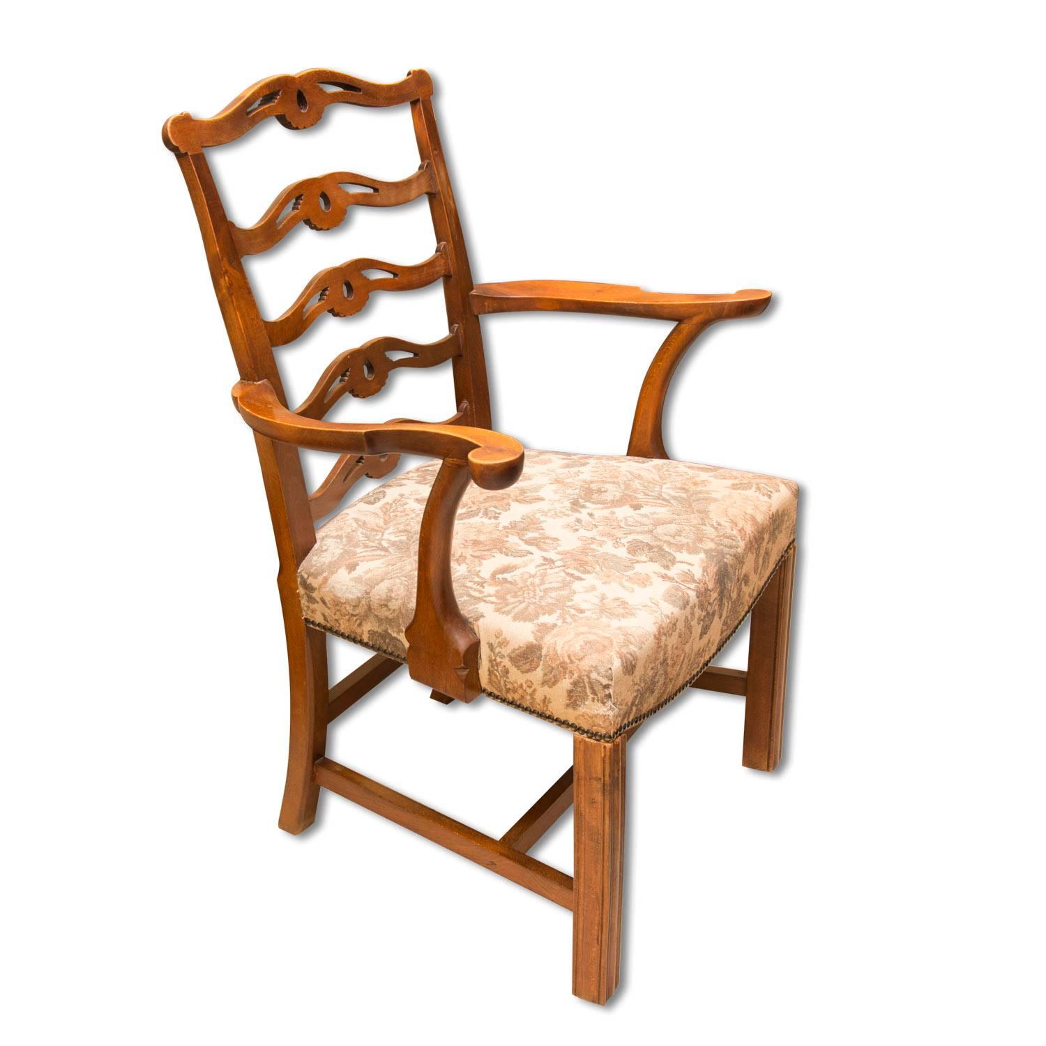 Adolf Loos, Early 20th Century Secessionist Armchair in Oak For Sale 4