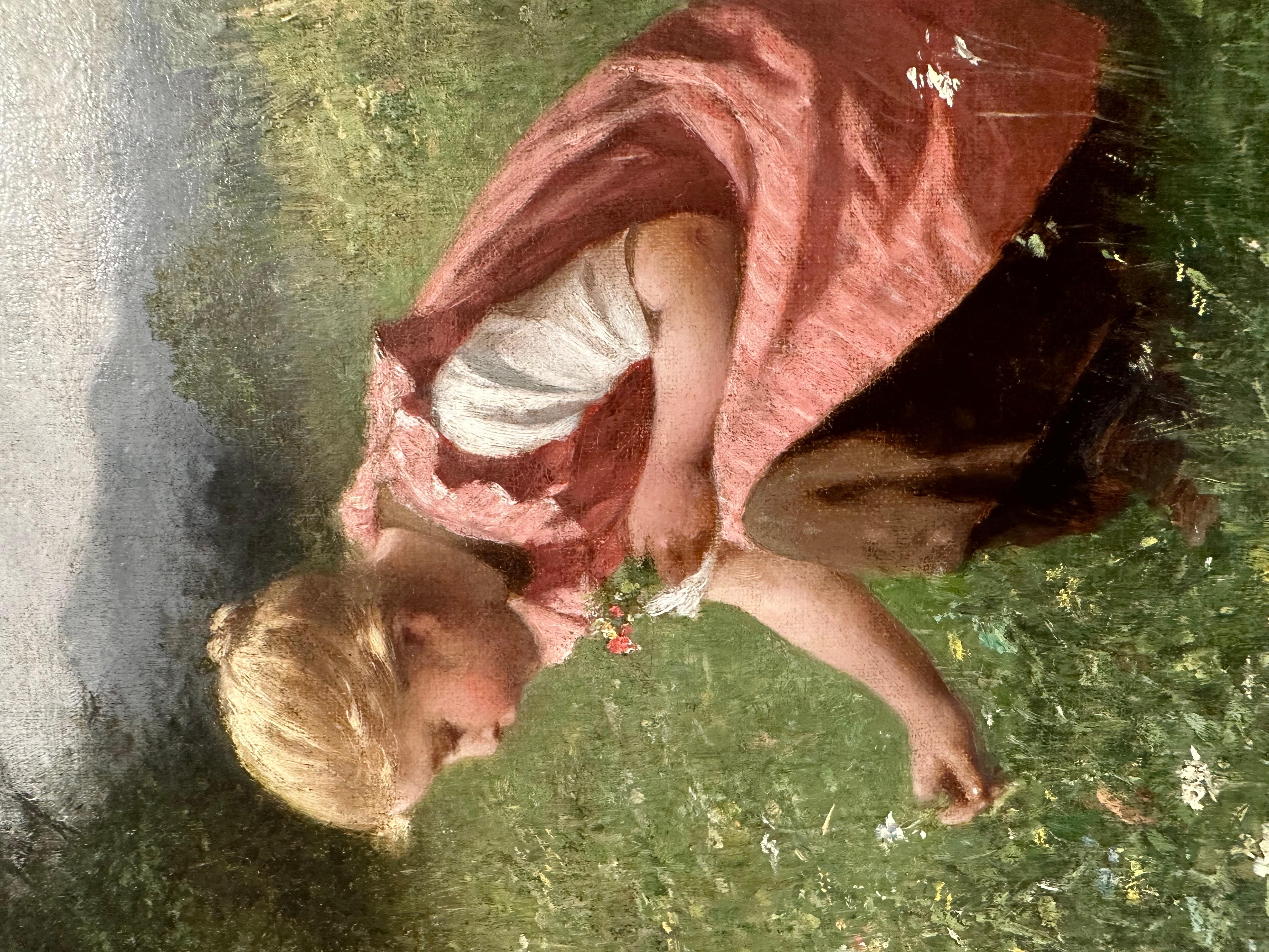 Adolf Luben - The Flower Meadow For Sale 3
