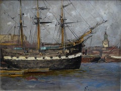 Adolf NORDLING (1840-1888) Whaler