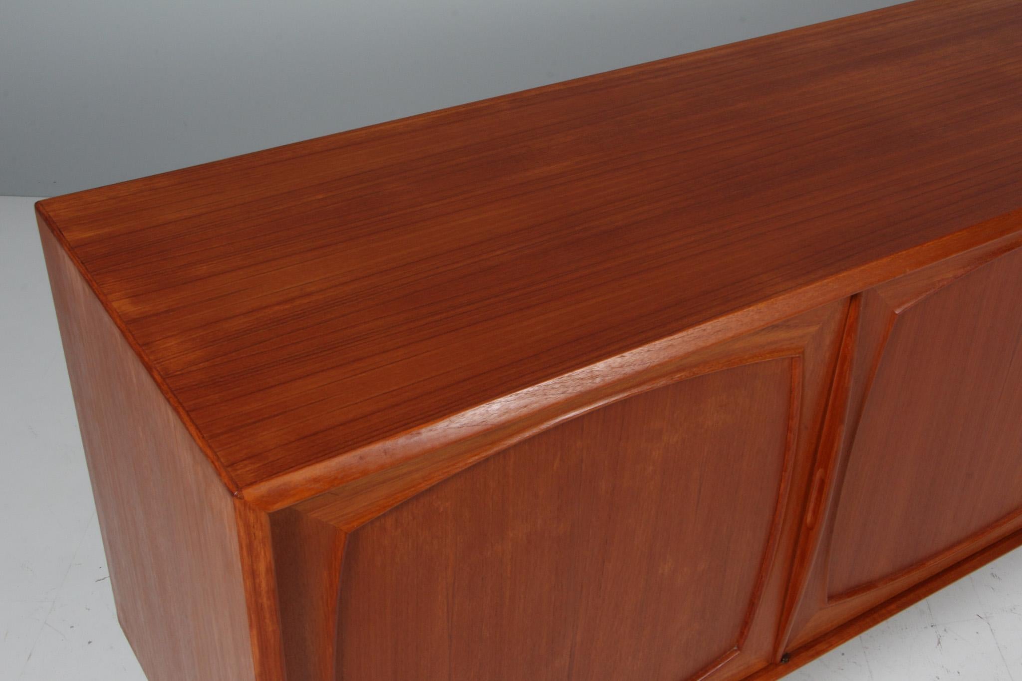 Adolf Relling and Rolf Rastad for Bahus Teak Credenza or Sideboard, Norway 1960s For Sale 2
