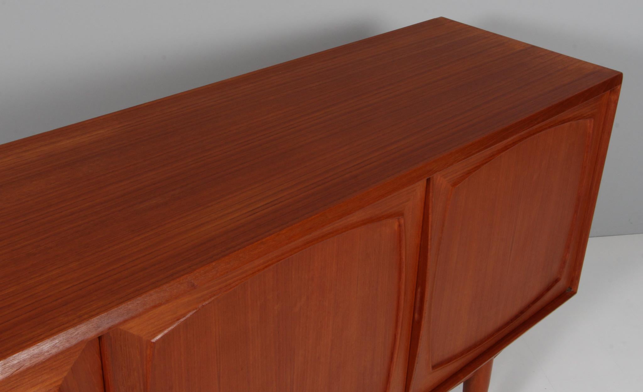 Adolf Relling and Rolf Rastad for Bahus Teak Credenza or Sideboard, Norway 1960s For Sale 3