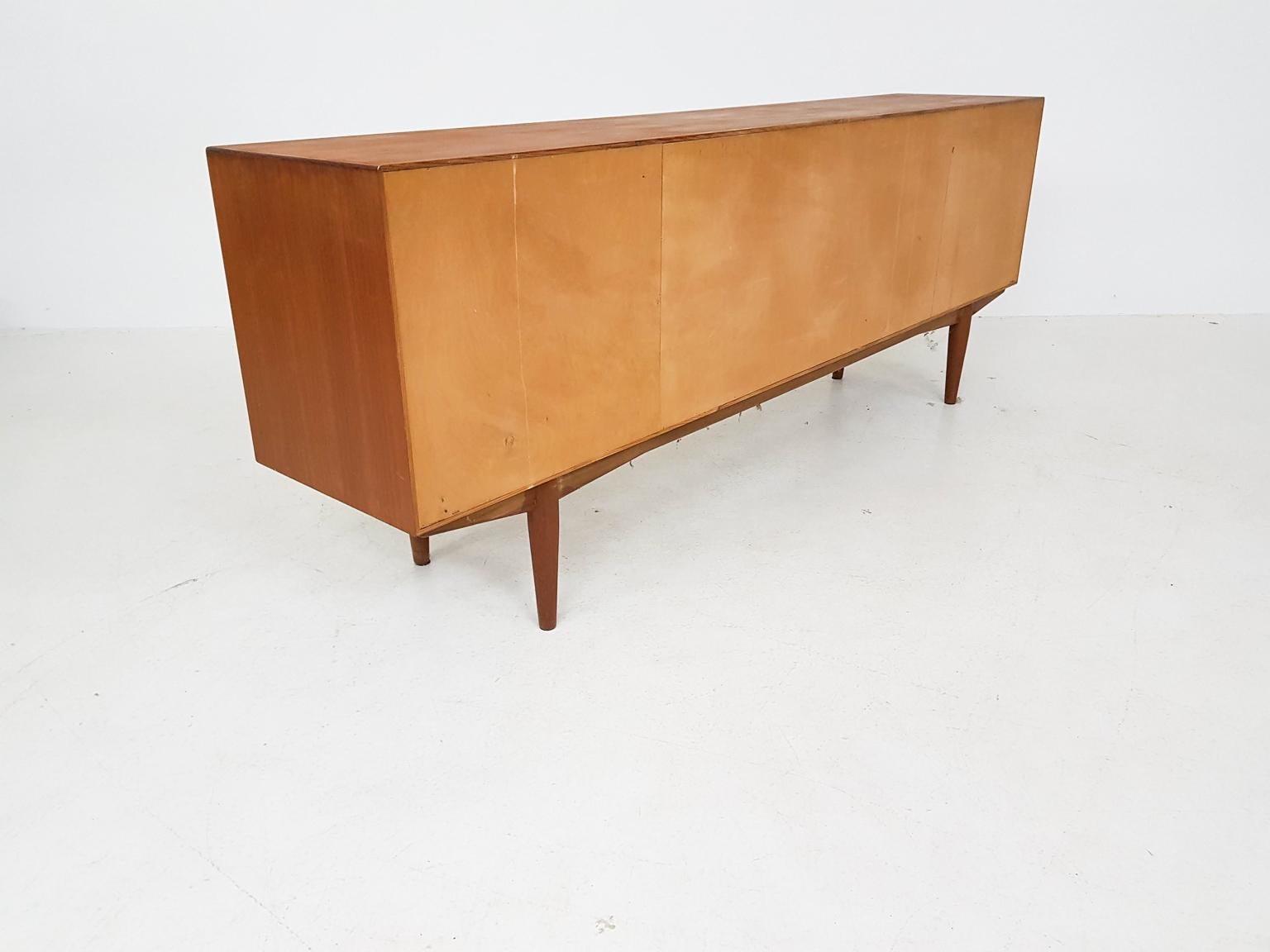 Adolf Relling and Rolf Rastad for Bahus Teak Credenza or Sideboard, Norway 1960s In Good Condition In Amsterdam, NL