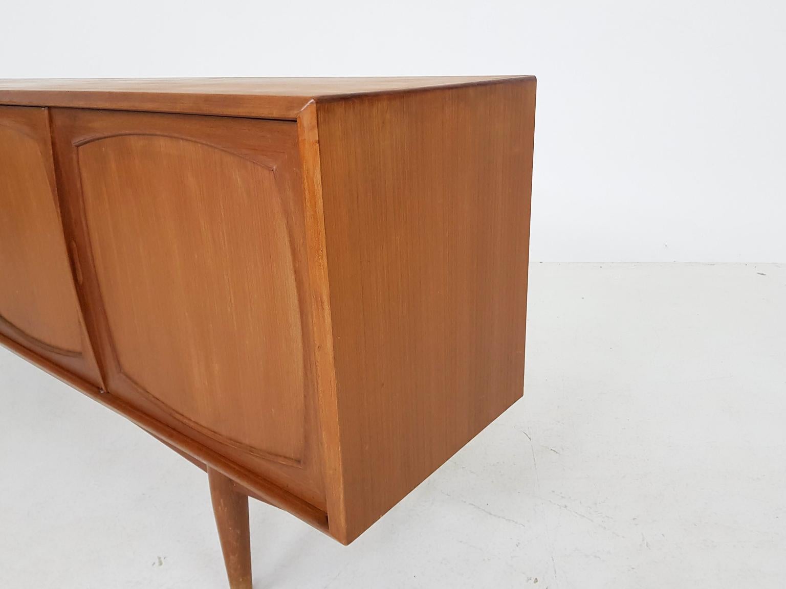 Adolf Relling and Rolf Rastad for Bahus Teak Credenza or Sideboard, Norway 1960s 2