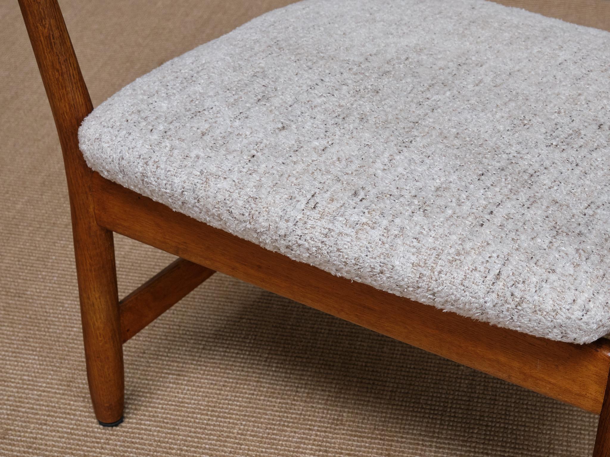 Adolf Relling & Fredrik Kayser 'Fireplace' Armchair in Oak, Dokka, Norway, 1958 For Sale 8