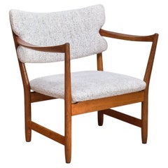 Poltrona 'Camino' di Adolf Relling & Fredrik A. Kayser in Oak, Dokka, Norvegia, 1958