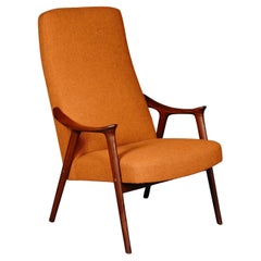Adolf Relling 
Rolf Rastad Attributed Lounge Chair in Maharam Fabric