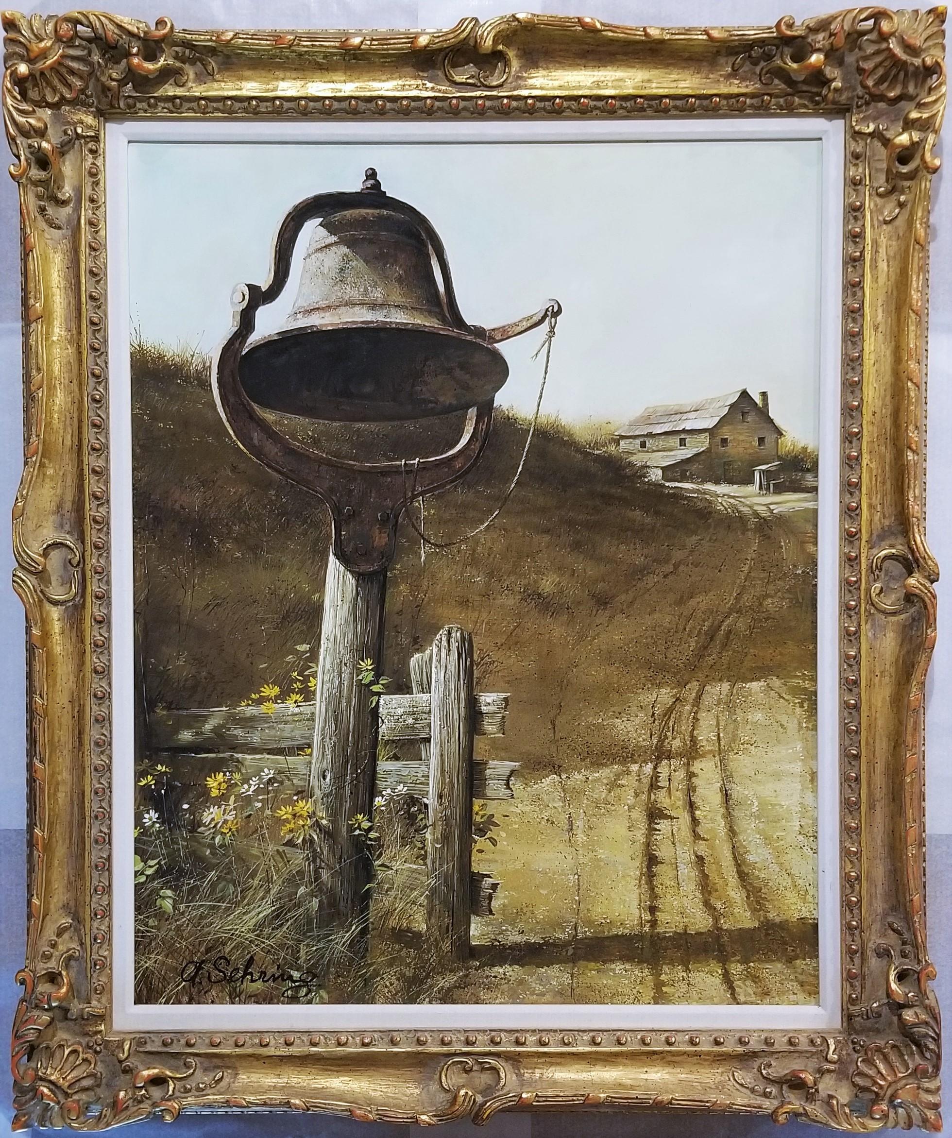 Roadside - Painting by Adolf Sehring