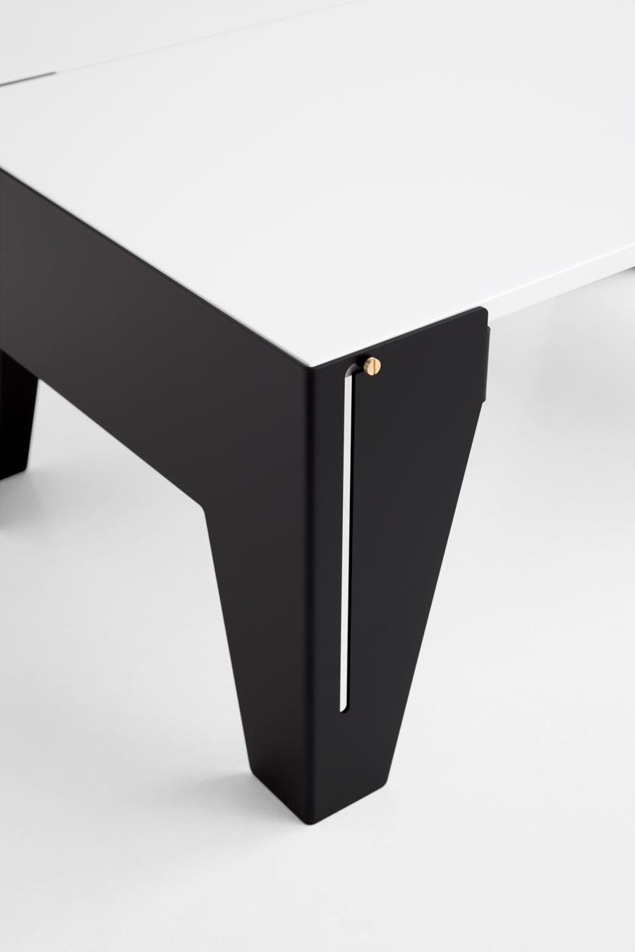 Adolfo Abejon Contemporary Design 'Falcon' Pink Side Table 4