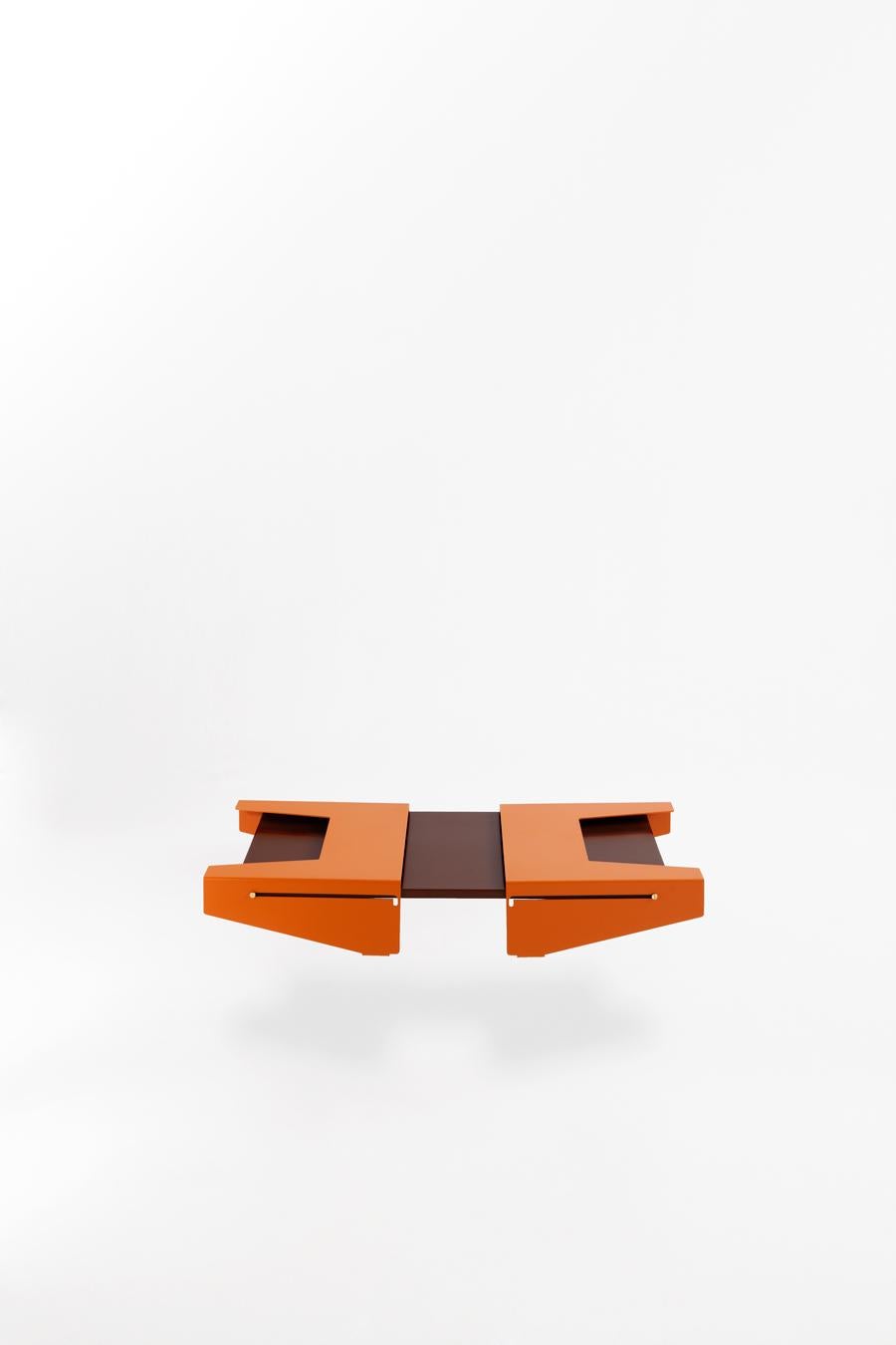 Adolfo Abejon Contemporary Design 'Falcon' Side Table In Good Condition In Barcelona, Barcelona