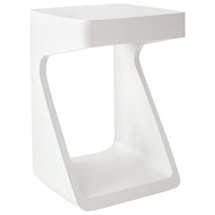 Adolfo Abejon Contemporary Design Limited Edition 'Orion' White Side Table