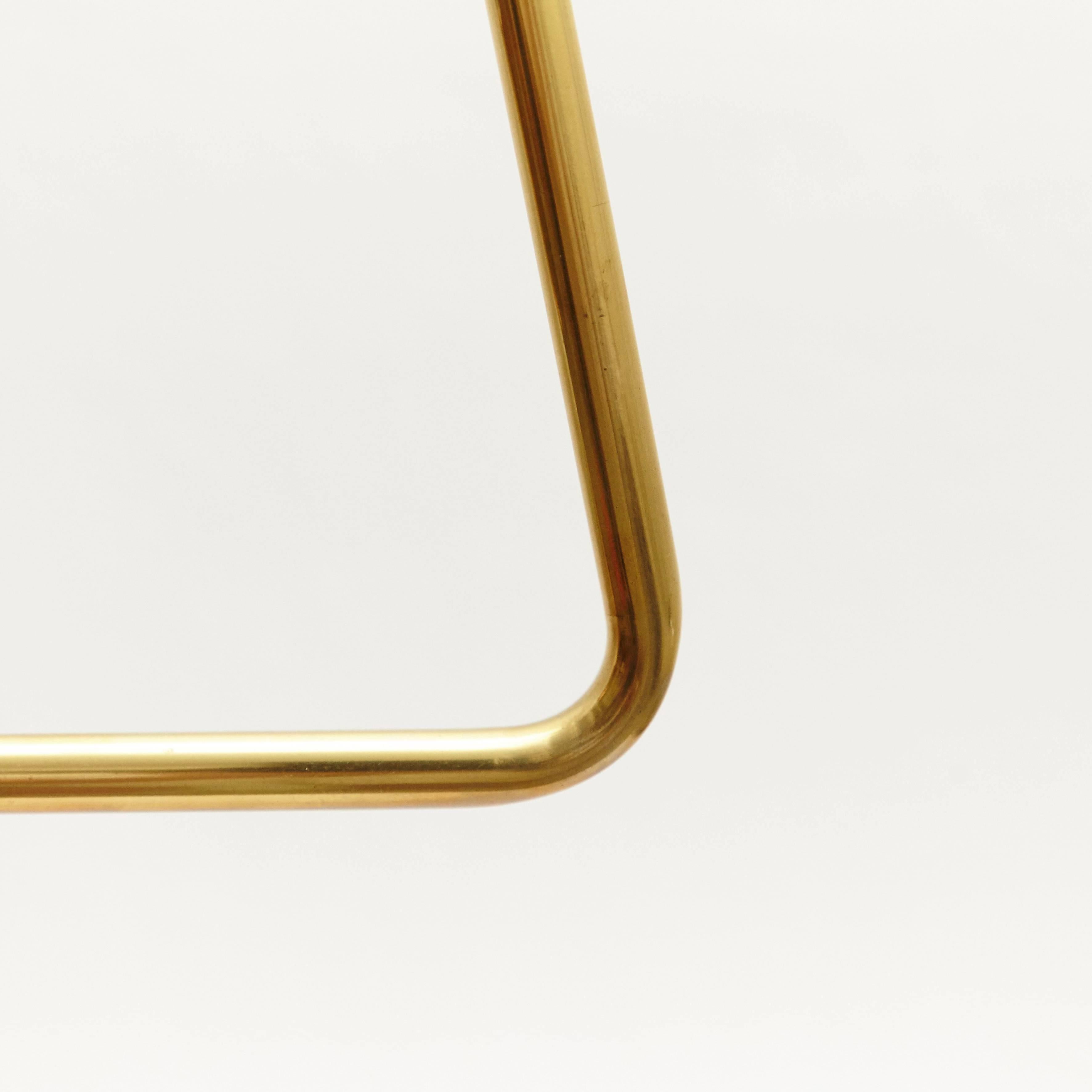 Spanish Adolfo Abejon Contemporary Design 'Slim Brass' Lamp Prototype in Brass, 2016
