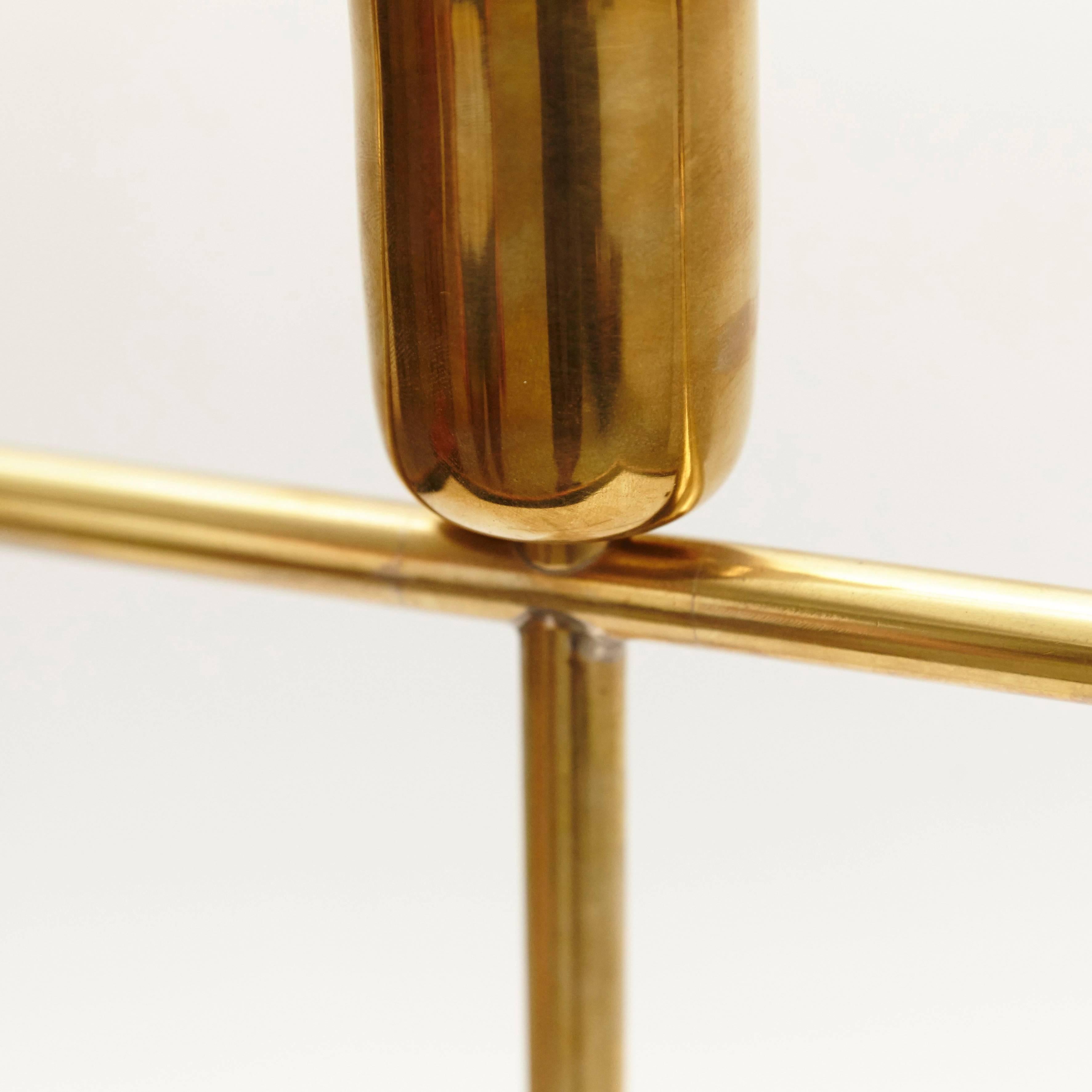 Adolfo Abejon Contemporary Design 'Slim Brass' Lamp Prototype in Brass, 2016 1