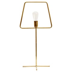Adolfo Abejon Contemporary Design 'Slim Brass' Lamp Prototype in Brass, 2016