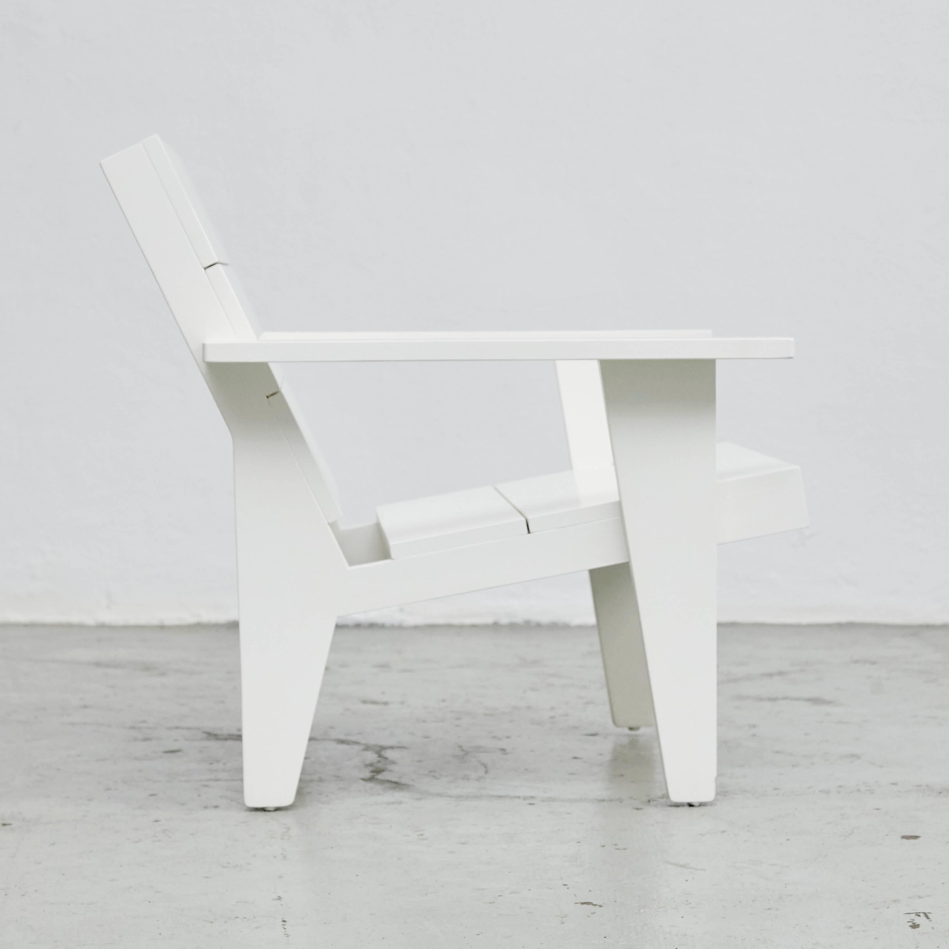 Spanish Adolfo Abejon 'Woody' Armchair Prototype