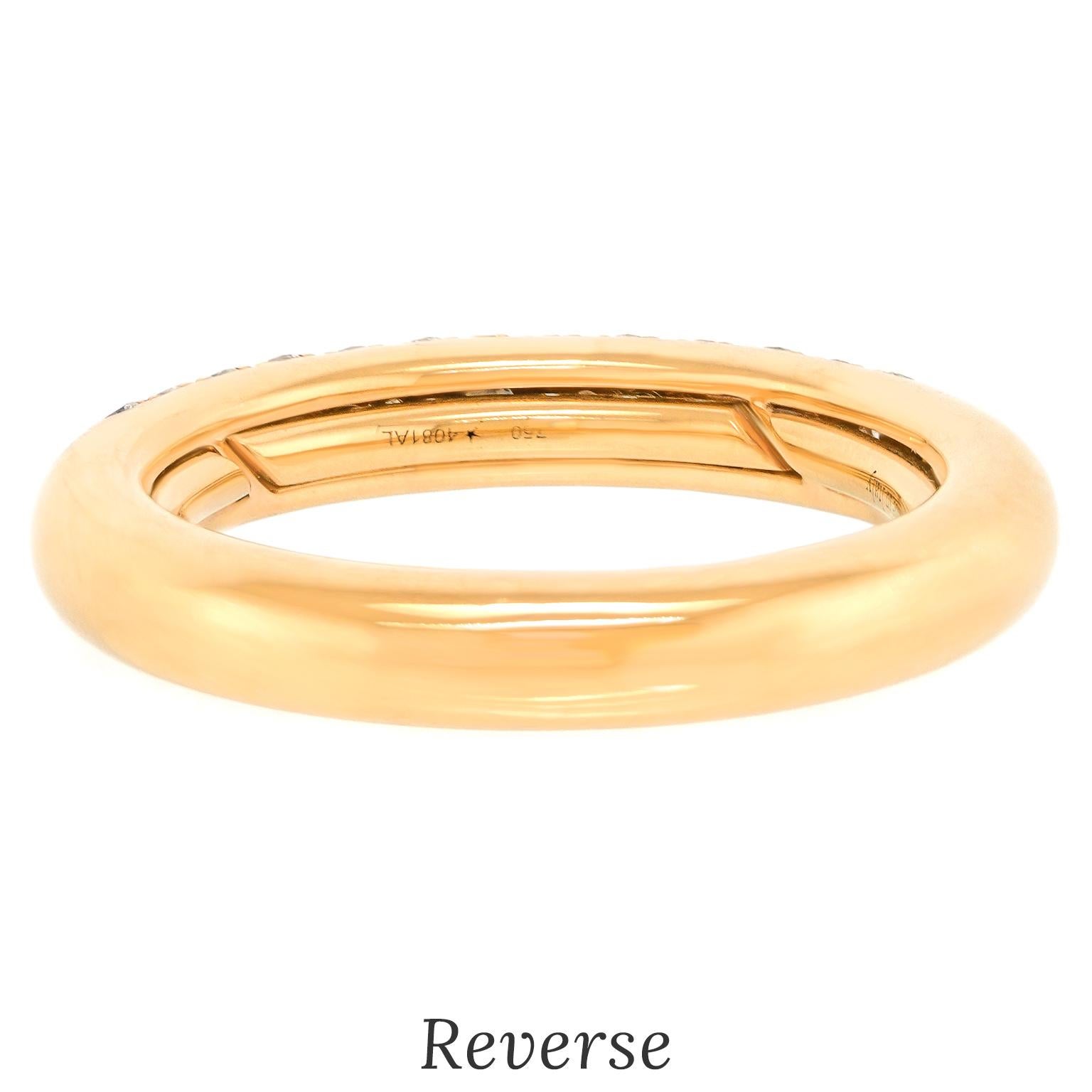 Anillo de diamantes Adolfo Courrier en venta 4