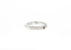Adolfo Courrier Wisteria Diamond Pavé Stackable Band