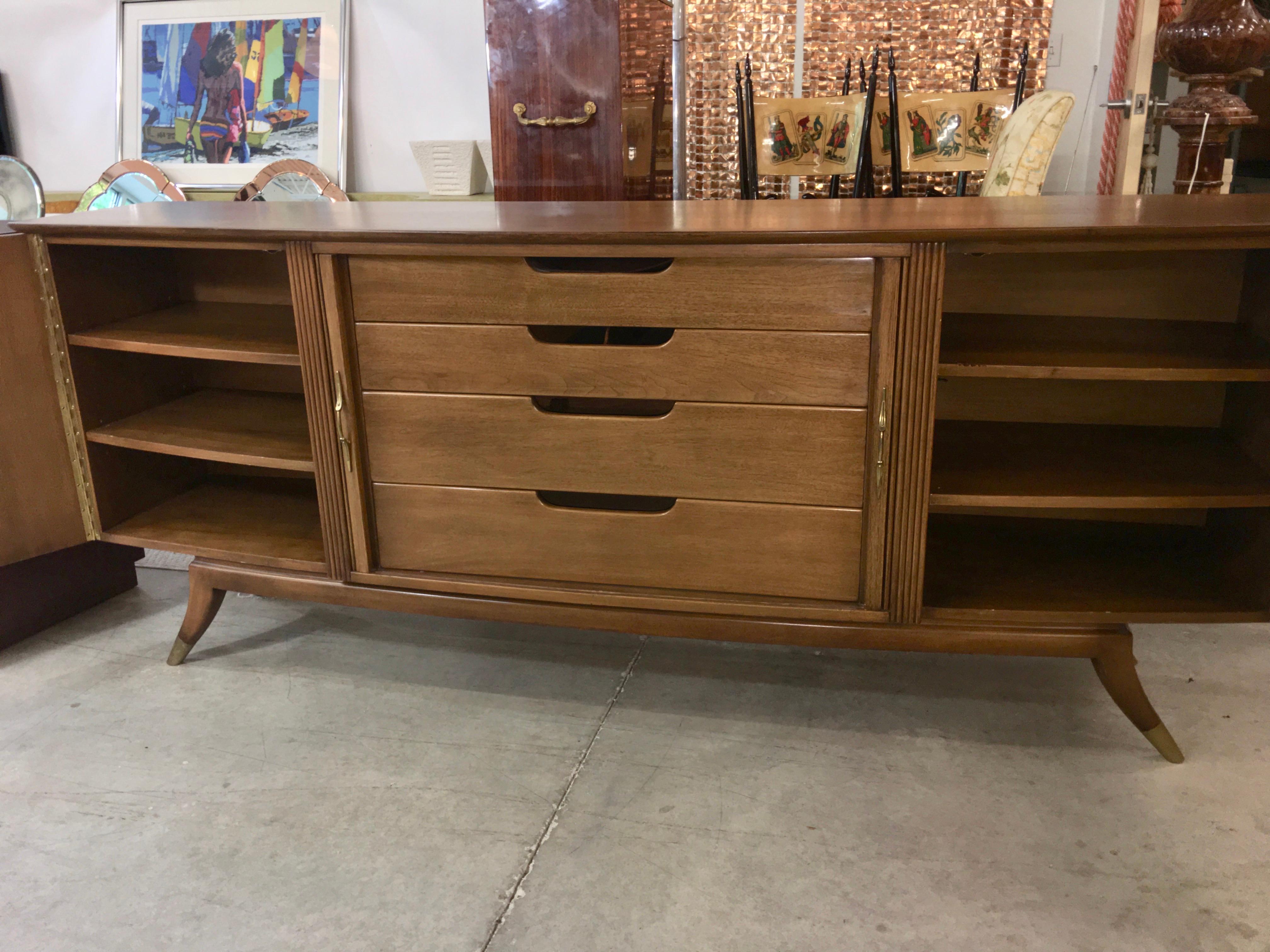 Adolfo Genovese Walnut Buffet Sideboard 4