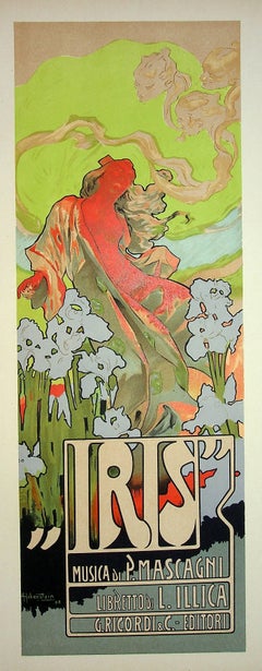 Iris, Comic Opera - Original Lithograph (Les Maîtres de l'Affiche), 1899