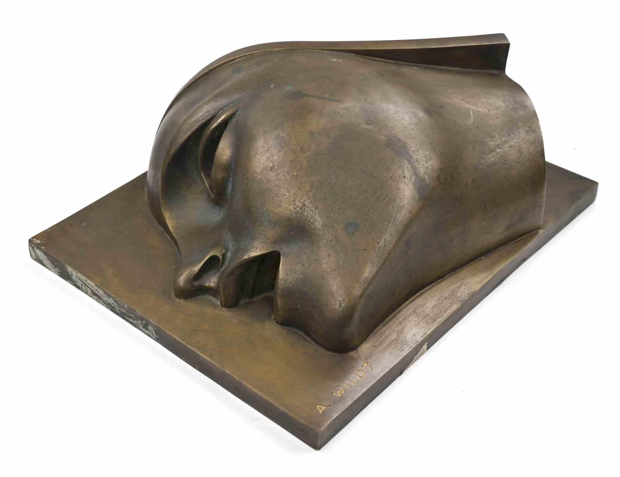 Victory (La Vittoria) - Sculpture by Adolfo Wildt - 1990 For Sale 2