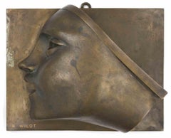 Victory (La Vittoria) - Sculpture by Adolfo Wildt - 1990