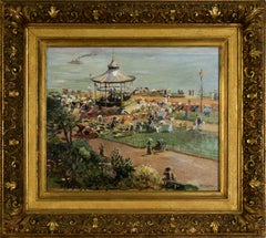 The Folkstone Bandstand England 1910 Queen Victoria 100th Anniversary Exhibition