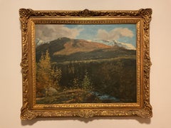 Adolph Kronengold (1900-1986) - Alaska Landscape Oil on Board, ca 1940’s