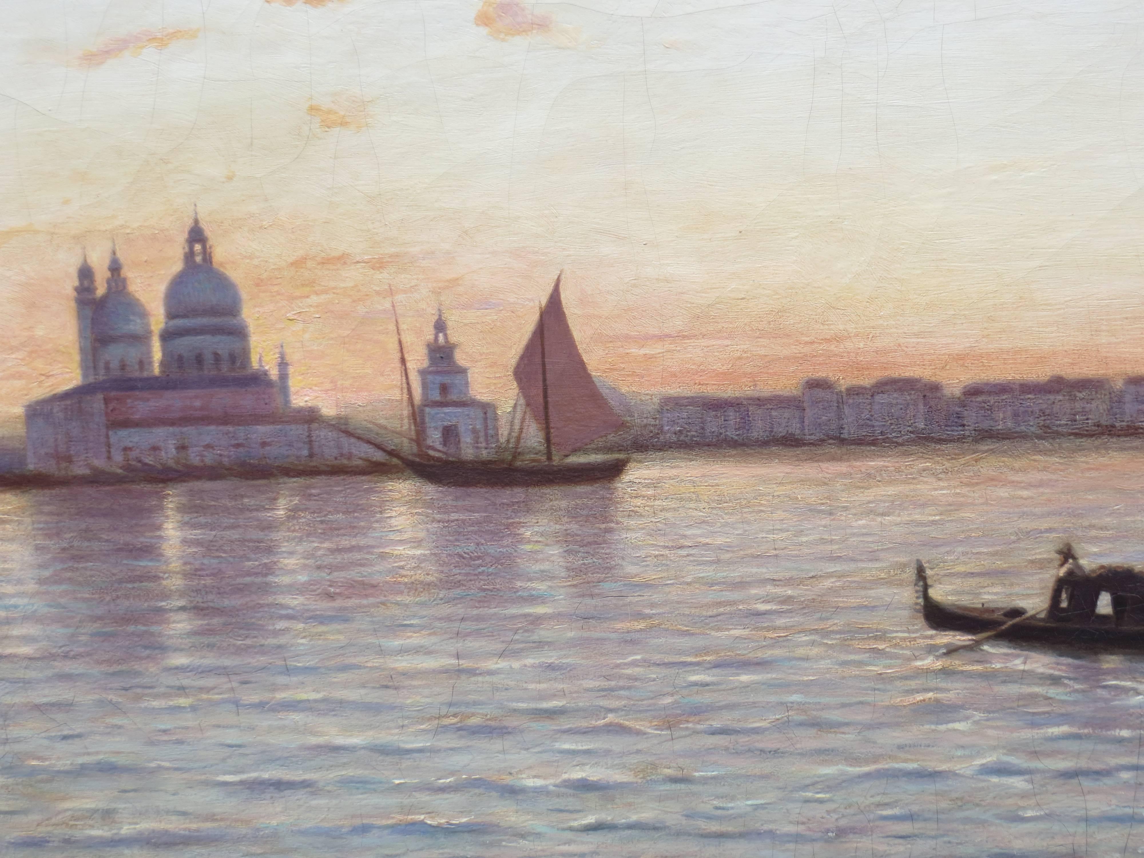 Venice - Painting by Adolph Potter