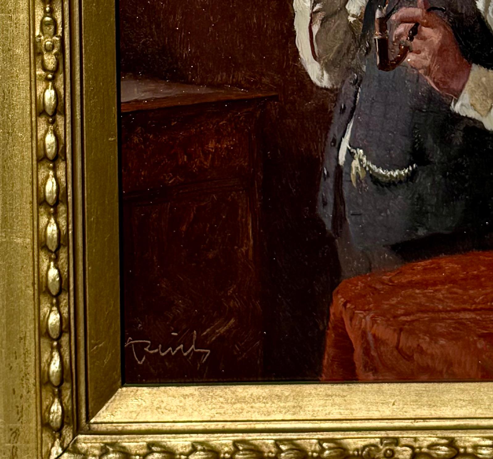 Ein erfahrenes Auge (Viktorianisch), Painting, von Adolph Reich