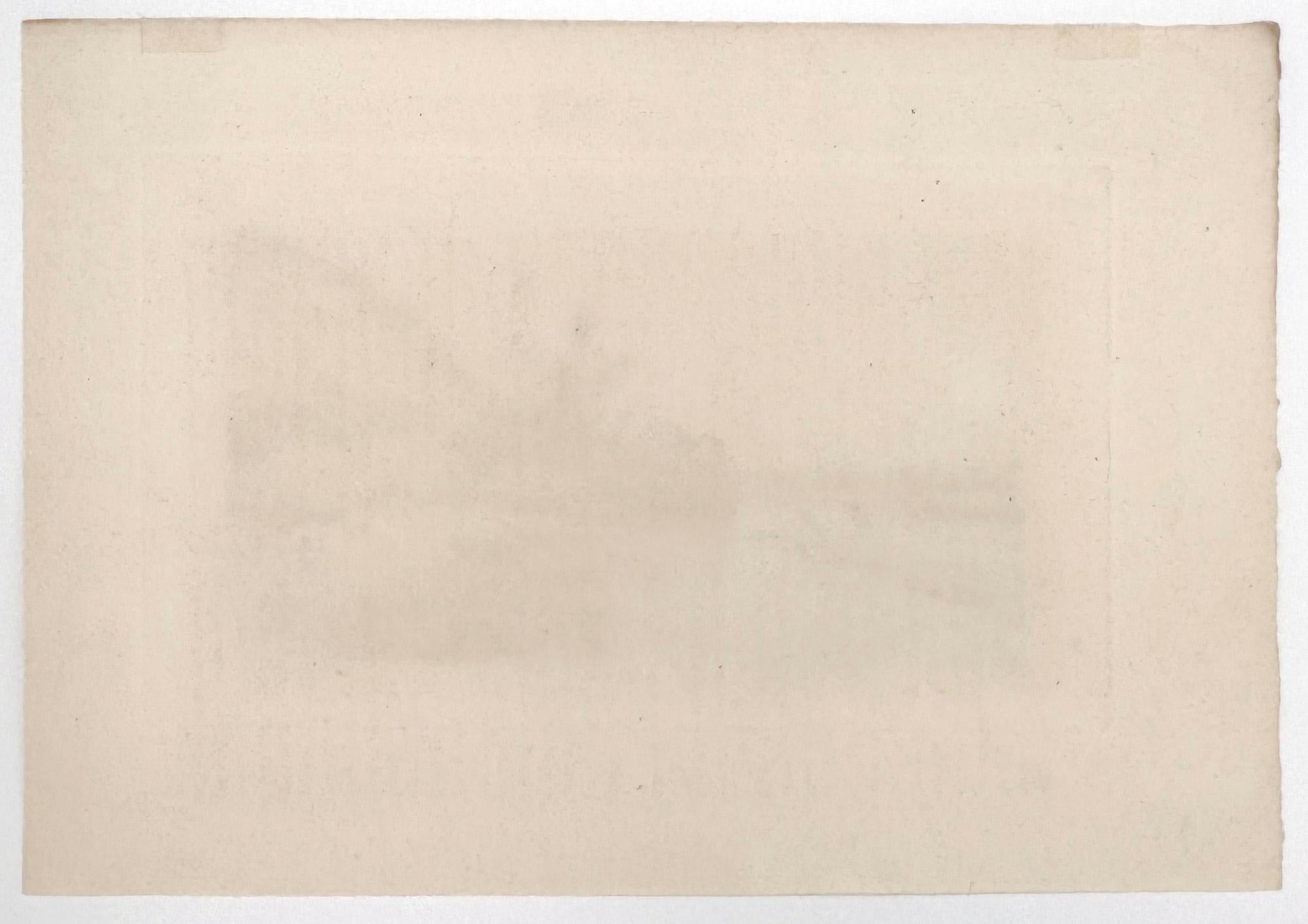 Marais de la Burbanche (Ain) - École française Print par Adolphe APPIAN