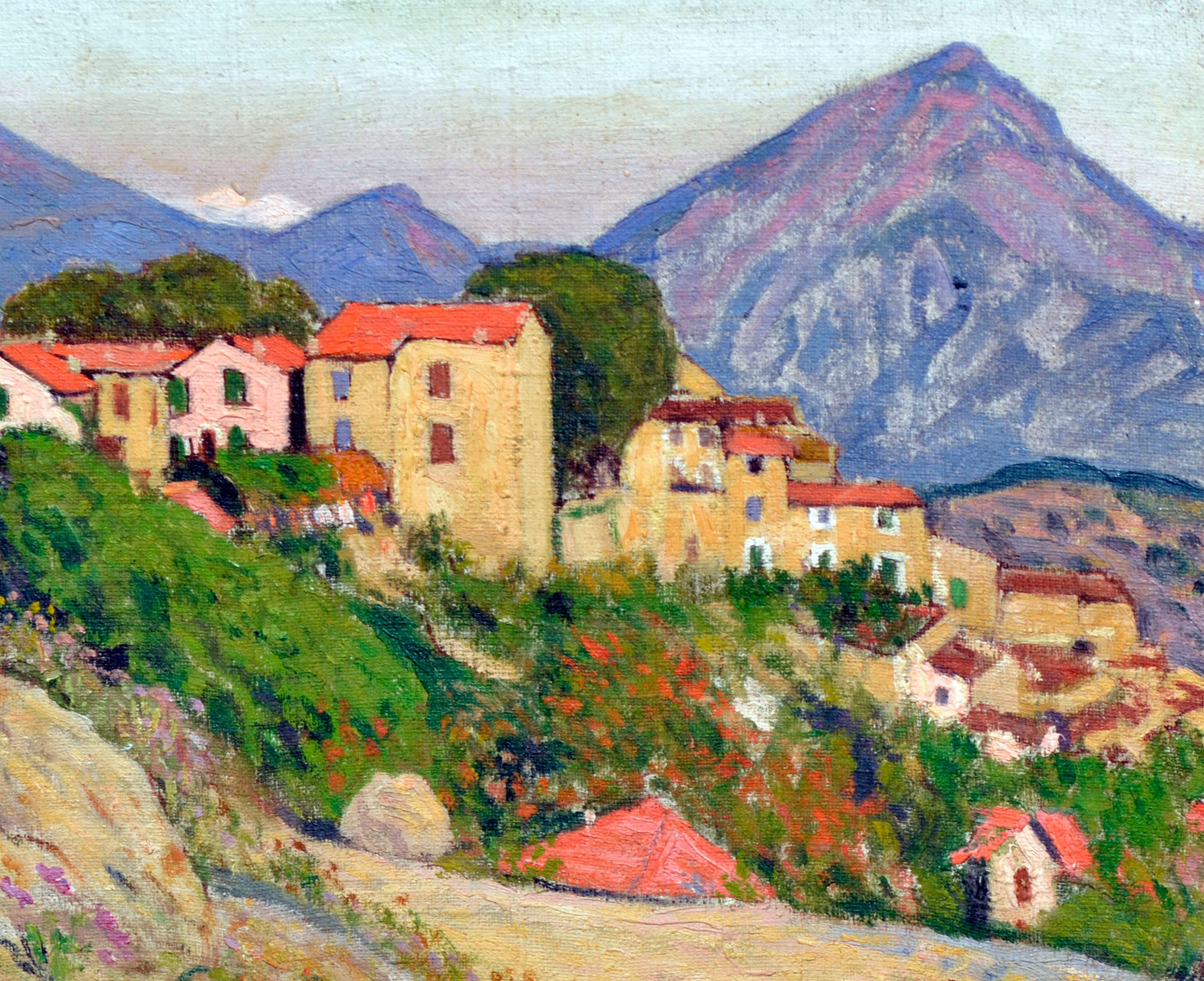Old Village in France par Adolphe Berson 2