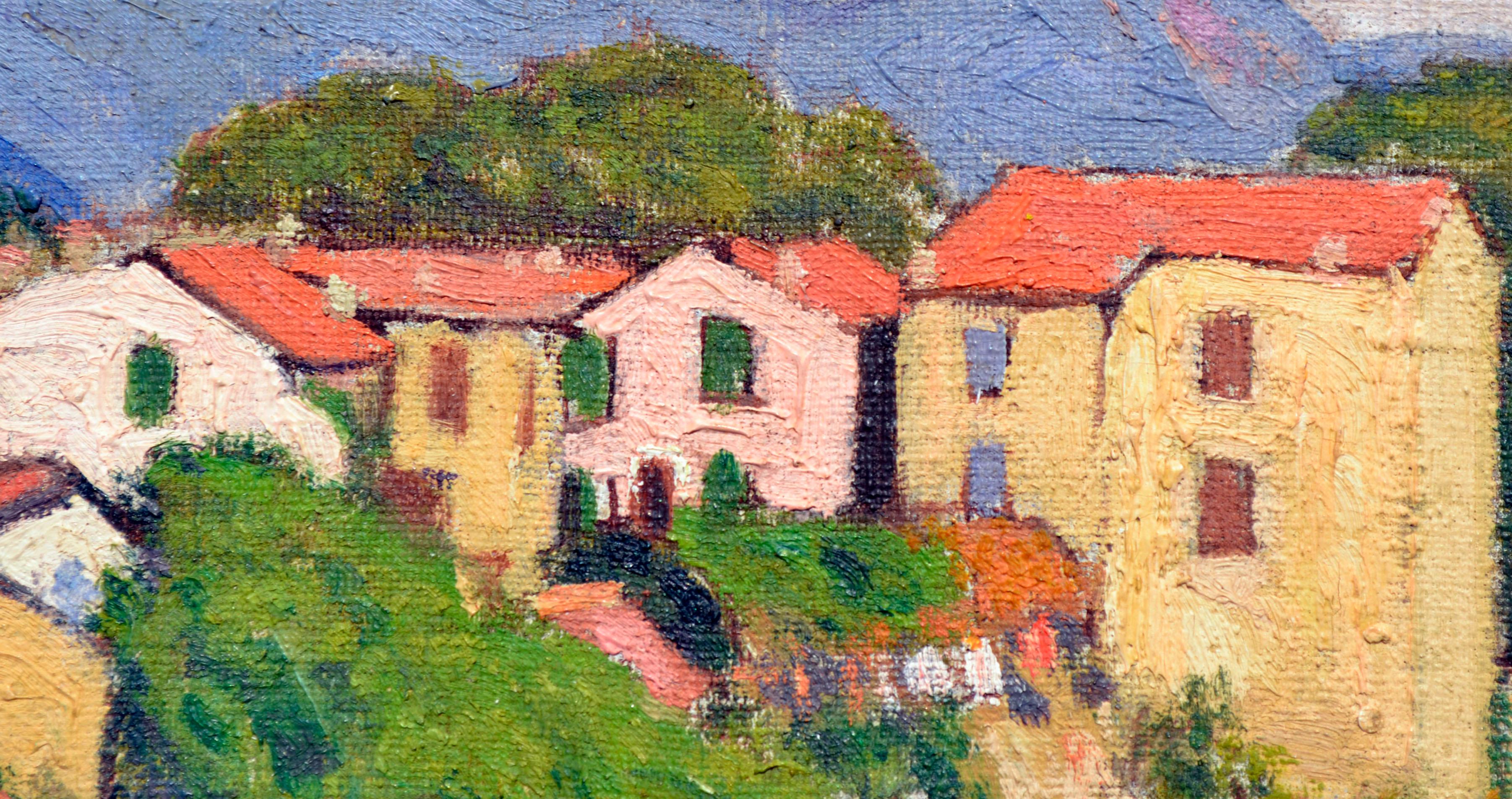 Old Village in France par Adolphe Berson 4