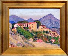 Old Village in France by Adolphe Berson