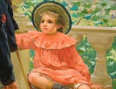 La Lecture de la lettre sur la terrasse