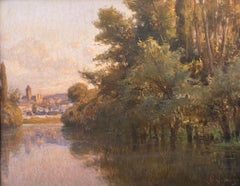 “Twilight on the River”