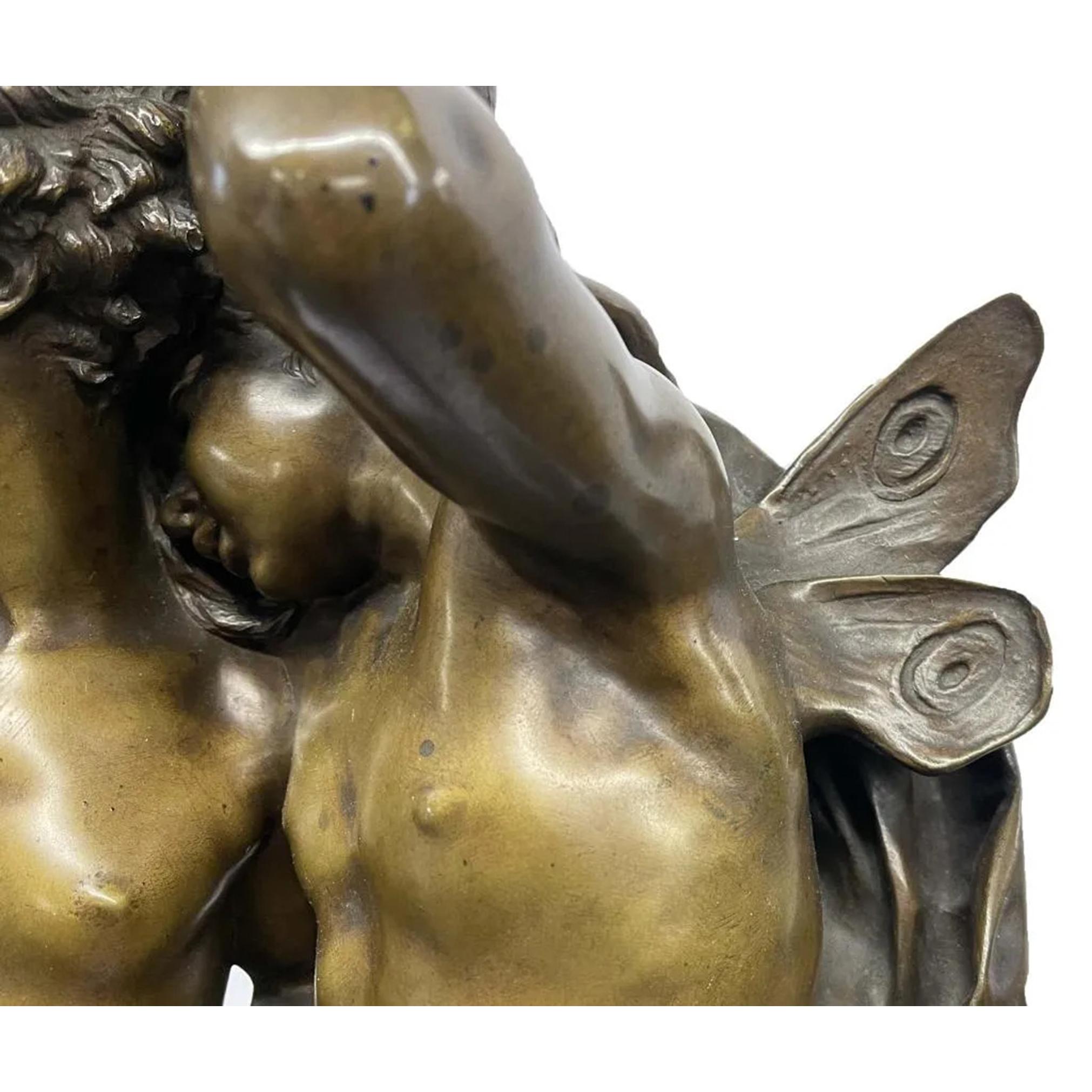 Bronzefigurenstatue „The Winning Love“ von Adolphe Itasse  Nach einem Modell nach einem Modell  im Angebot 4