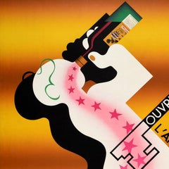 Original Vintage Advertising Poster Bonal Aperitif Drink AM Cassandre Art Deco