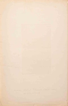 Vue des Célestins - Etching by Adolphe Martial-Potémon - 1864