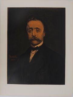 Portrait of a Man - Lithograph, Mourlot