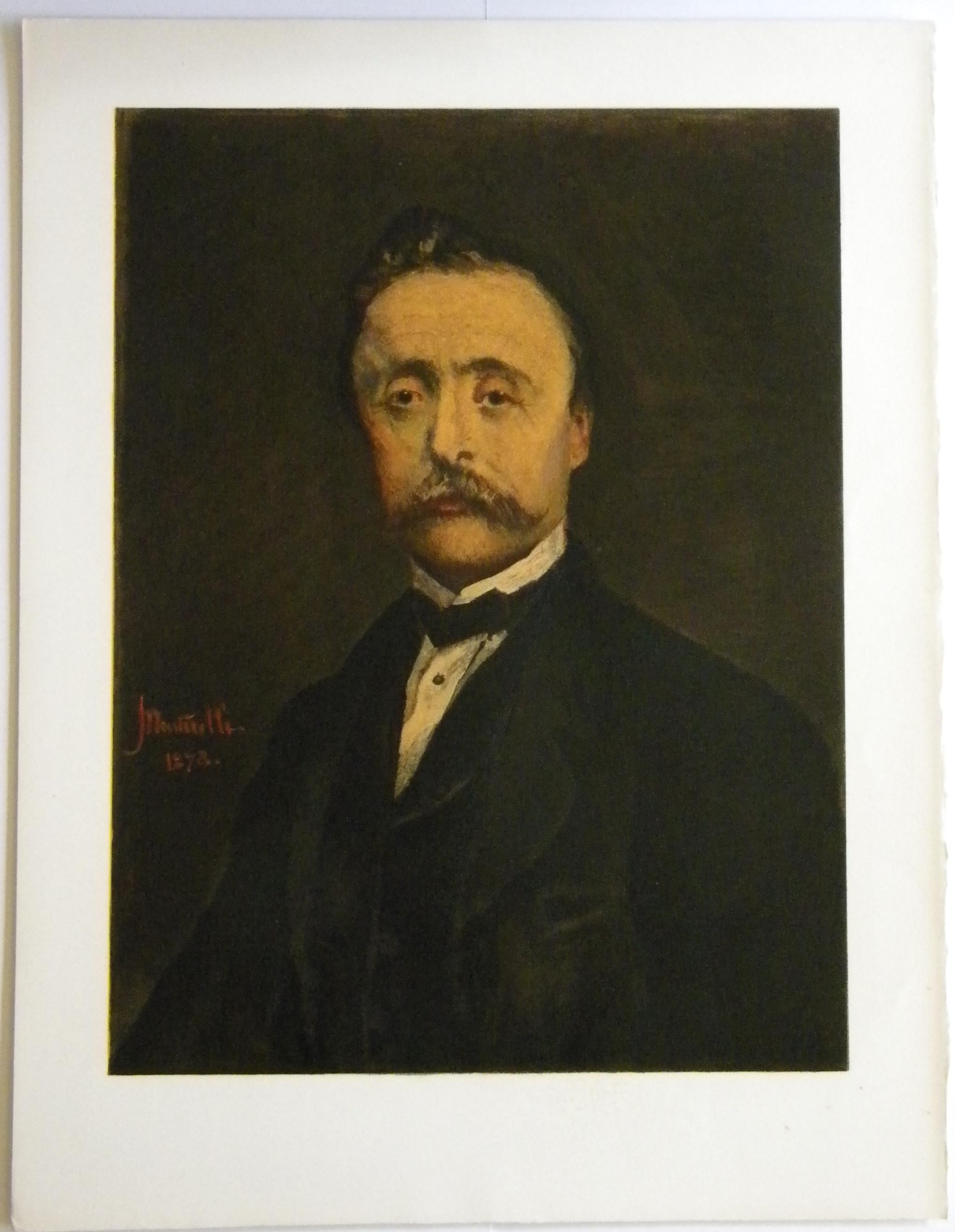 Medium: lithograph (after the 1878 Adolphe Monticelli painting). Printed in Paris on Arches paper at the Mourlot studio in 1973 in an edition of 1000 for the Collection Pierre Lévy deluxe portfolio. The image measures 20 1/2 x 15 1/2 inches (520 x