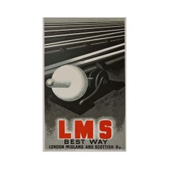 1928 Poster – “LMS Best Way” by Cassandre - Art Deco