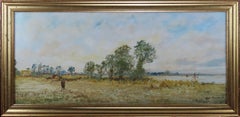 Oil Painting by Adolphe Ragon "Gravesend"
