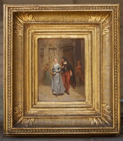 Fauste and Margarite Leaving Church