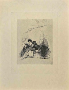 Il Ressemble à Ernest - Gravure d'Adolphe Willett - Fin du XIXe siècle 