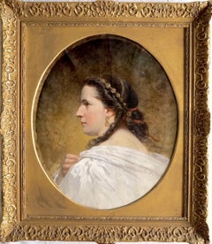 Portrait of Madame Hermann-Joseph REINACH, born Julie BÜDING (1828-1870)