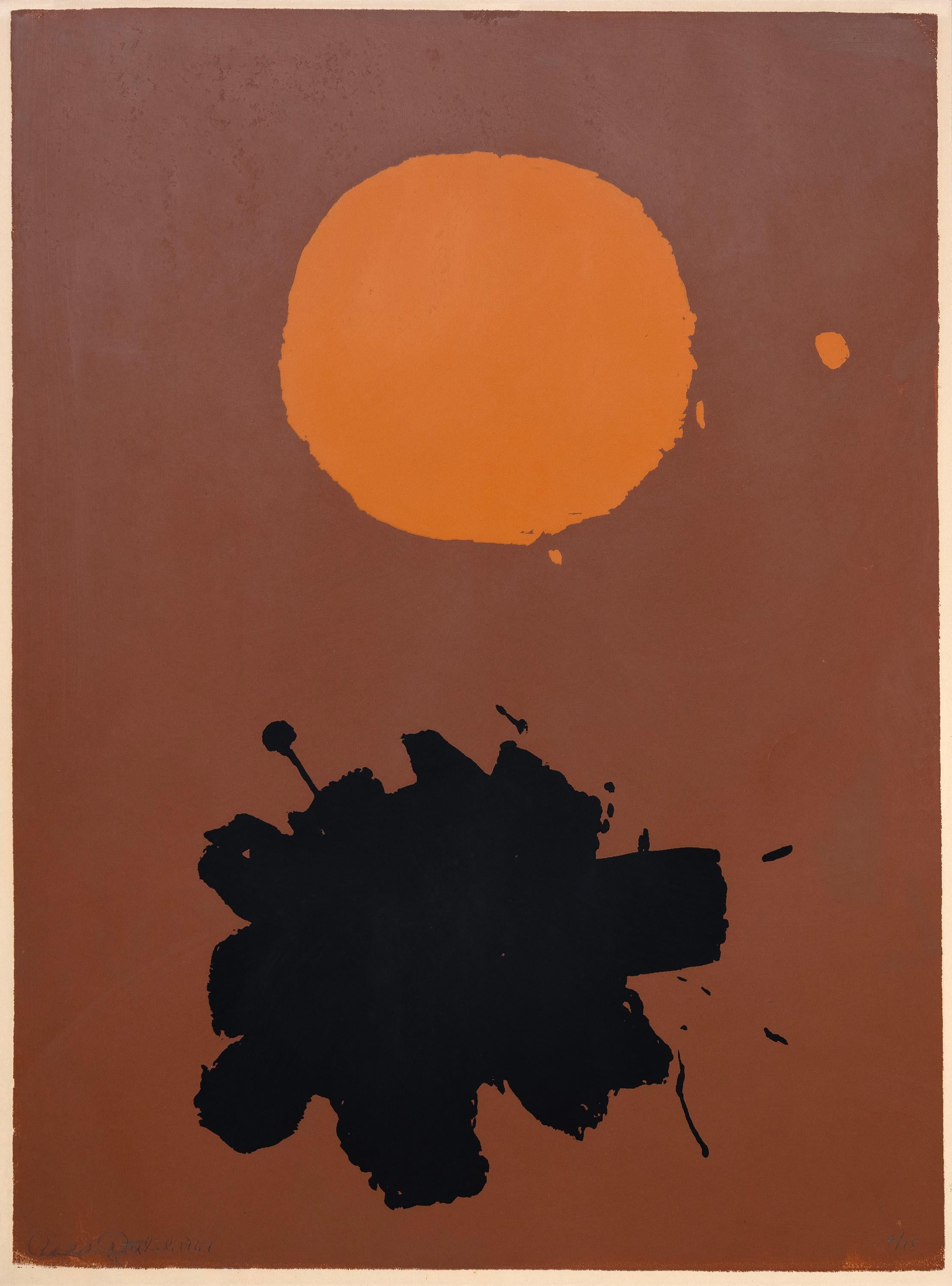 Adolph Gottlieb Abstract Print - Expanding