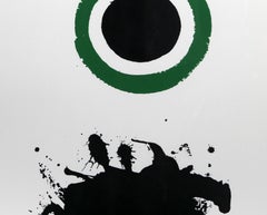 Halo, Abstract Expressionist Sillkscreen by Adolph Gottlieb 1966