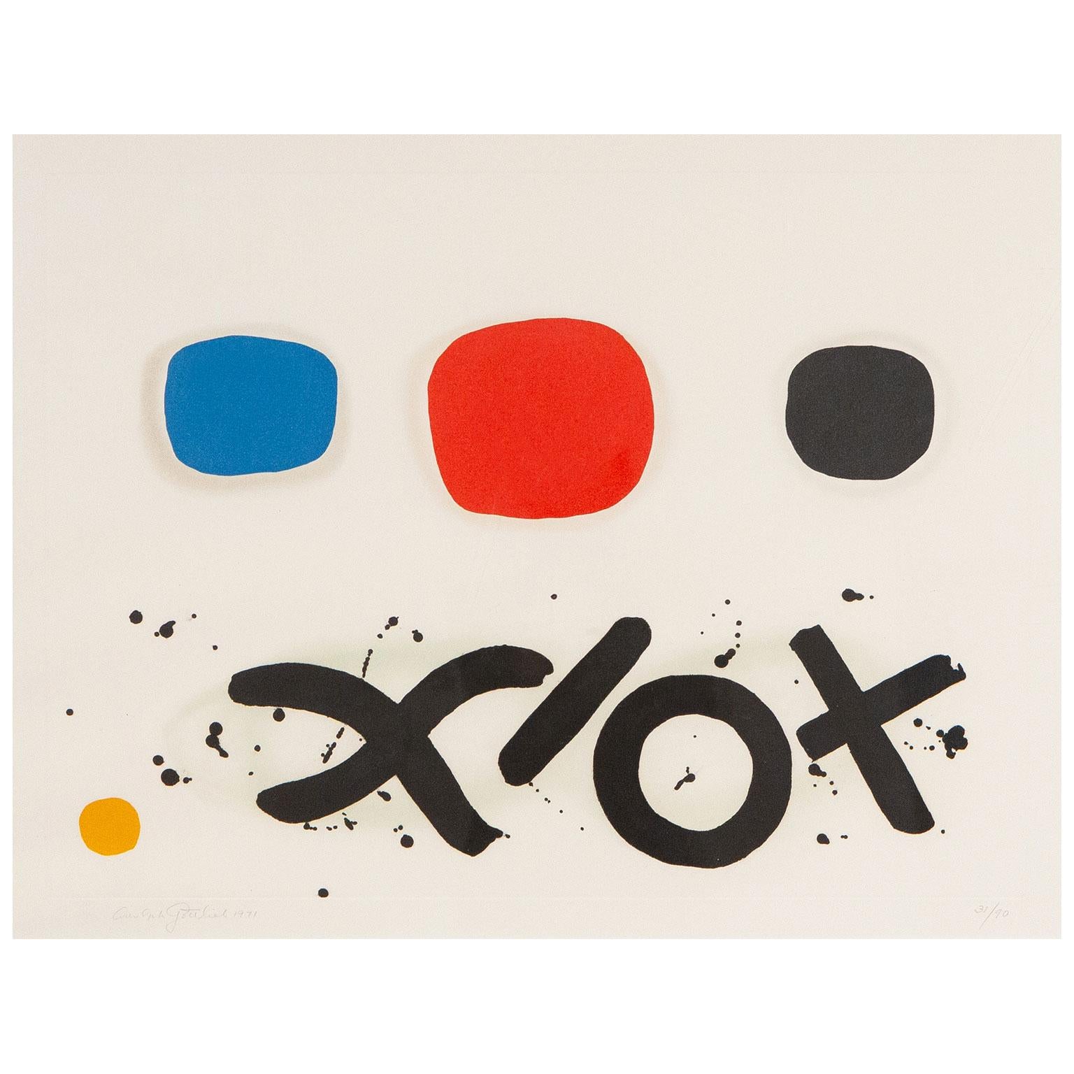 Imaginary Landscape I - Print by Adolph Gottlieb