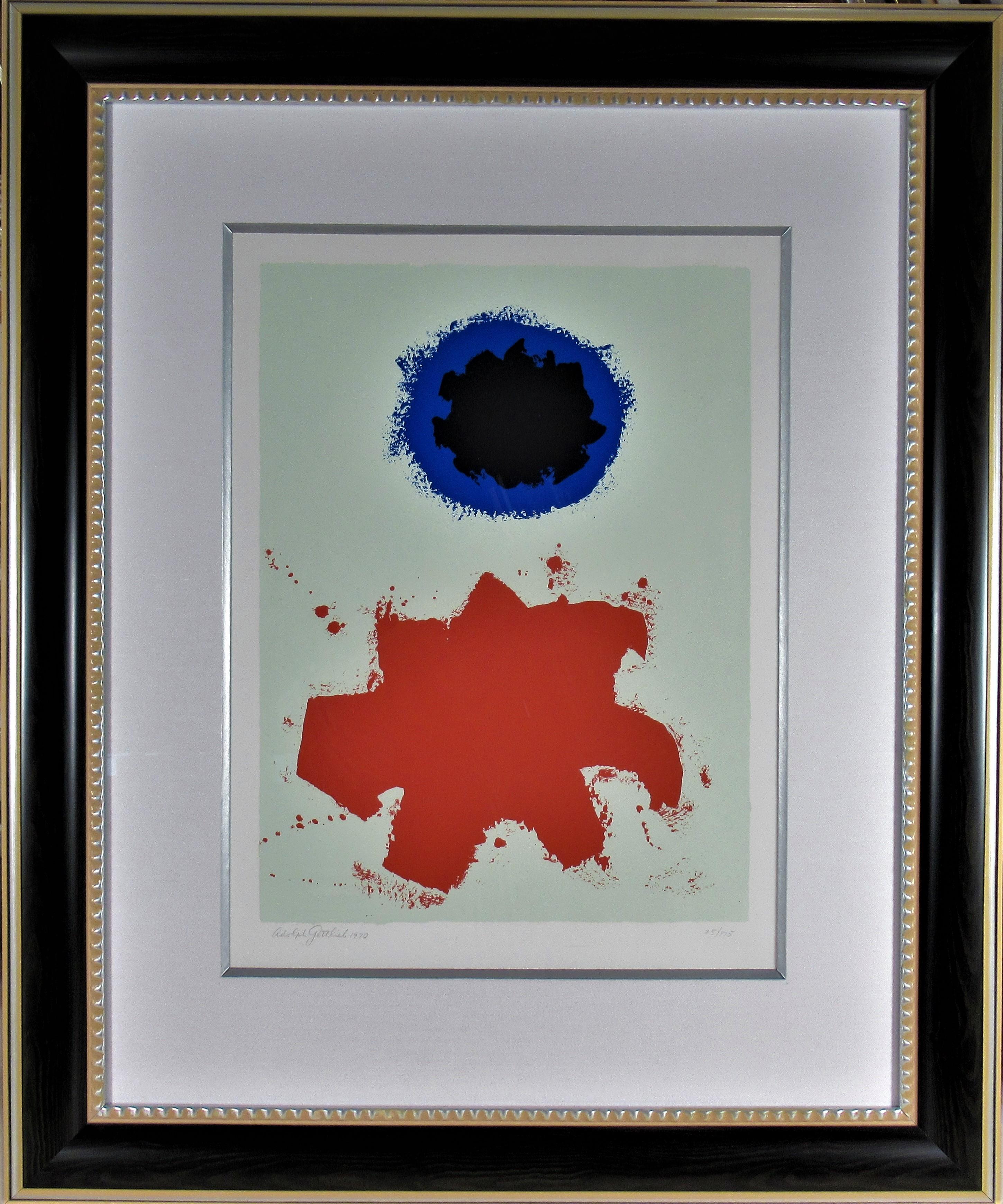 Adolph Gottlieb Abstract Print - Peace, from the Peace portfolio